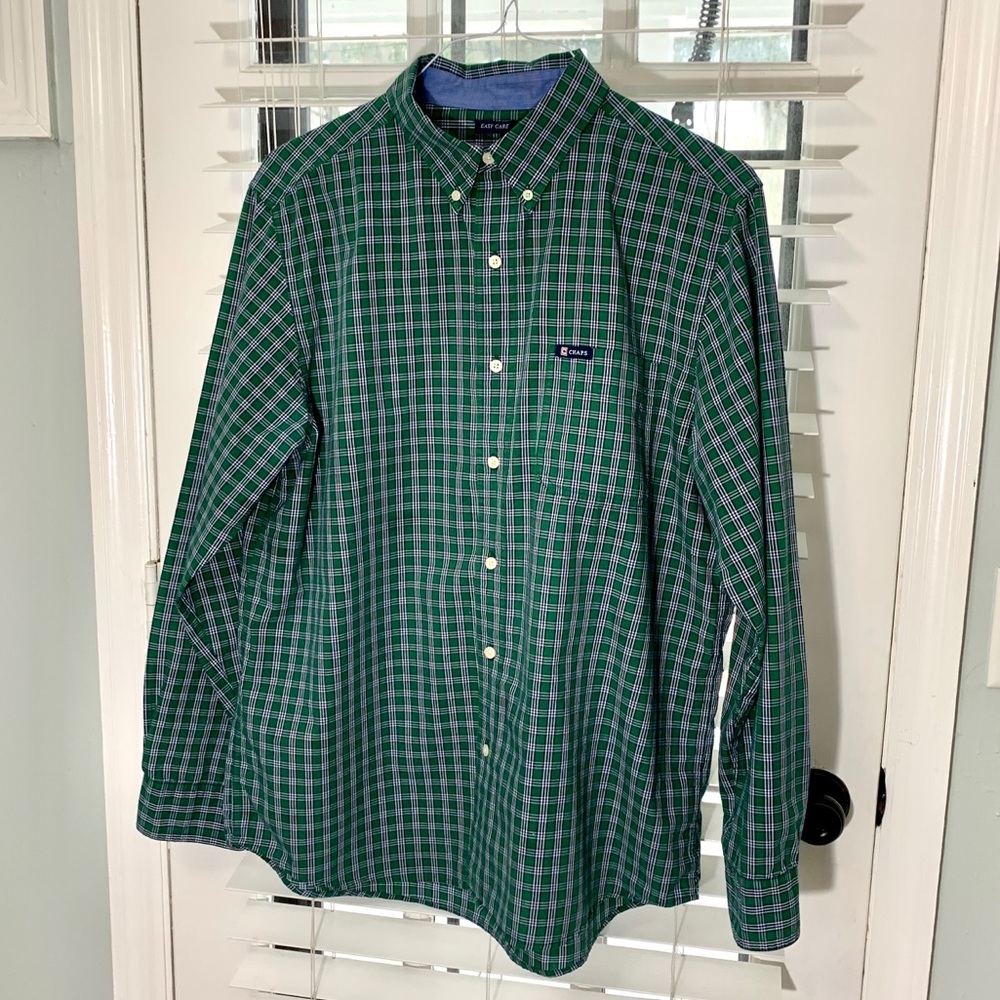 Chaps Ralph Lauren Long Sleeve Dress Shirt L